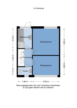 Floorplan - Klimopstraat 42, 5682 CJ Best